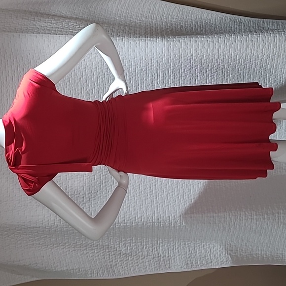 Folter Red "Bombshell" Dress - Picture 5 of 7